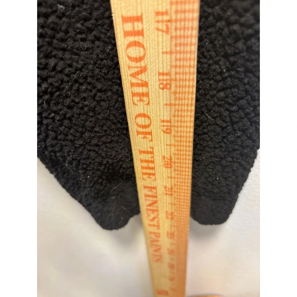 Tellurude  Black & Blue Fleece Jacket‎ Pulls & Snap Closure sz M